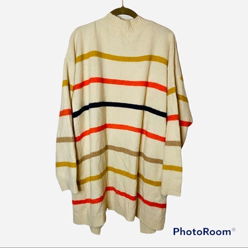 Hailey & Co Striped Open Front Cardigan - Picture 3 of 3